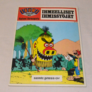 Trumf 10 Kapteeni Harmaaparta Ihmeelliset ihmissyöjät